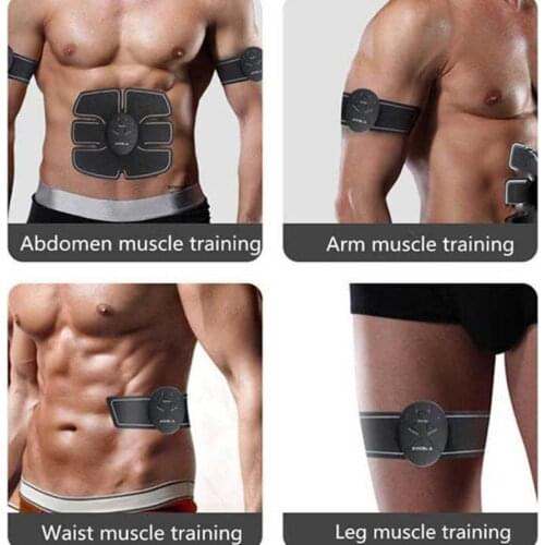 EMS Tens Pulse Treatment Massager Abdominal electro Wireless Muscle Stimulator Home Fitness Abdominal Sports Trainer stimulation