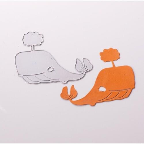 Metal whale die cutting dies for Scrapbooking/DIY Easter wedding Halloween Easter card