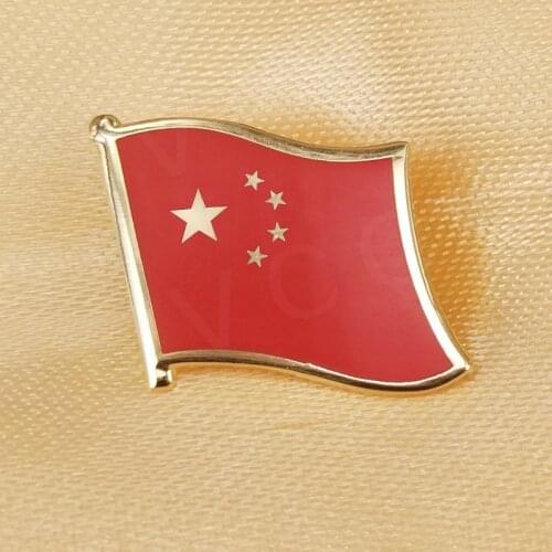 Soft Enamel China Flag Lapel Pins
