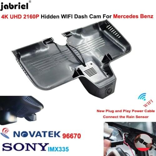 New 4K Car DVR Dash Cam Recorder EDR for Mercedes Benz GLC glc250d glc350d glc43 glc63 x253 c253 C Class C220d C43 C63 W205 C204