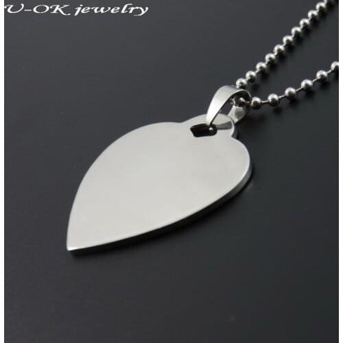 New Design Blank Stainless Steel Love Heart Dogtags, Fashion Mens & Womens Necklace Pendant, Gift Jewelry