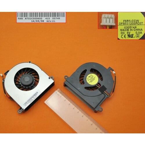 New Laptop Cooling Fan for LENOVO C460 C461 C462 C465 C466 C467 PN: DFS531205PCOT CPU Cooler Radiator
