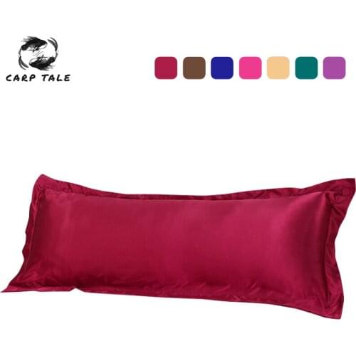 Couple Double Pillow Case Emulation Satin Silk Pillow Cases Solid Color Long Covers Wedding Decor Pillowcases 120x48cm/150x48cm