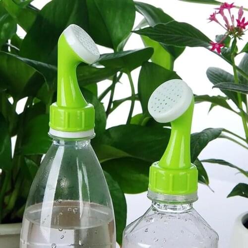 Plastic Watering Nozzle Bottle Self Watering Can Funnel Spray Pot Irrigation Succulents Flower Plant Grow Garden Accessories
