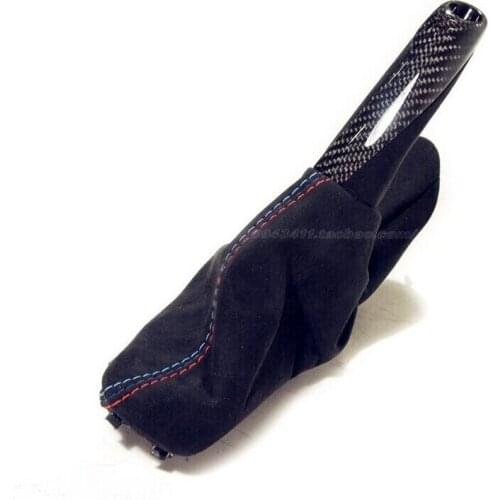 Fit for BMW F8082 M3 M4 M-performance Modified interior carbon fiber handbrake sleeve handle decoration