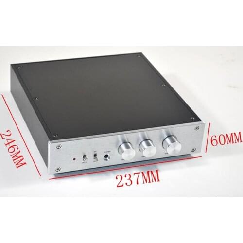 AV2 Tone preamplifier fever HiFi preamplifier 2-way input band through and headamplifier DIY