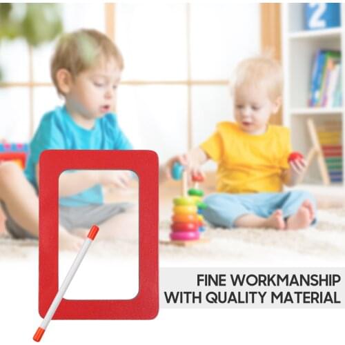 Rectangle Percussion Drum Frame Drum Hand Drum for Multi-Shaped Frame Drums with Stick