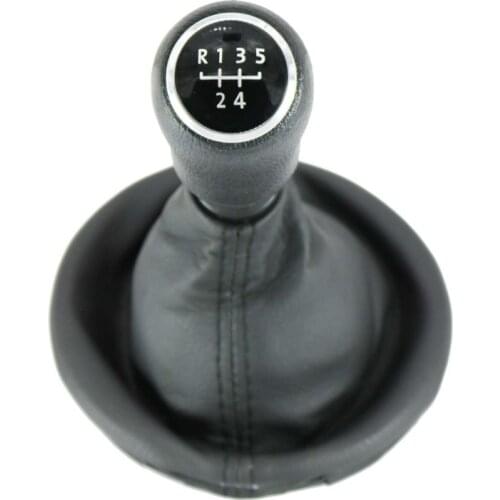 5 Speed Gear Shift Knob Gaiter Boot For VW Transporter T5 T6 2003 2004 2005 2006 2007 2008 2009 2010 2012 2013 2014 2015