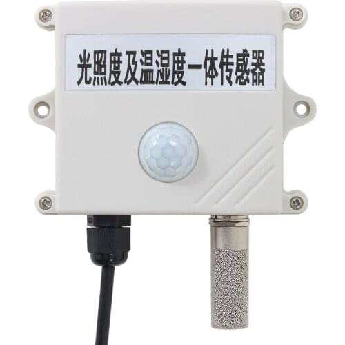 Integrated sensor of illumination, temperature and humidity