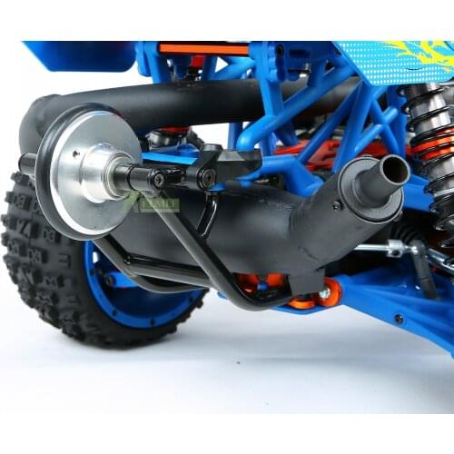 Rear Wheel Bar Wheelie Bar Fit for 1/5 HPI ROVAN KM BAJA 5B 5T 5SC