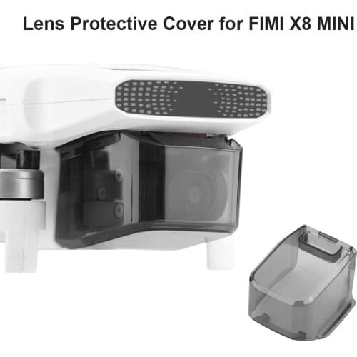 Black Lens Protection Cap Cover Gimbal Camera Dustproof Skin Protector Case for FIMI X8 MINI Quadcopter Parts Drone Accessories