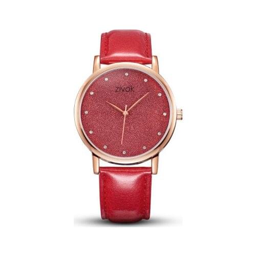 Top Brand Women Watches Fashion minimalism Romantic Starry Sky Watch Woman Leather Rhinestone Analog Quartz Watch