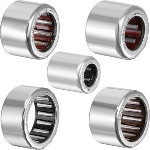 1-5pcs Needle Roller Bearings One Way Bearing 1" 3/4" 1/4" 3/8" 5/8" 1/2" Bore RC162110 RC121610 RC040708 RC061008