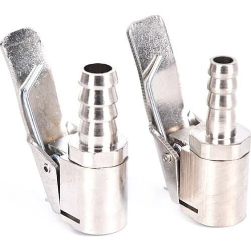 1pcs 6mm Auto Air Pump Chuck Clip Car Truck Tyre Tire Inflator Valve Connector Car Clamp Tire Repair Tools