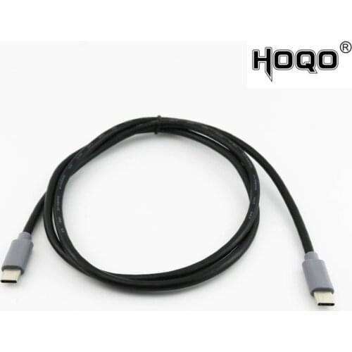 1pc USB 3.1 Type C Male to Type C Male Plug Charging Data OTG Male to Male Extension Connector Cable Cord 25cm/1m