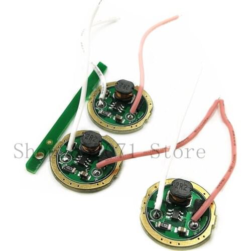 1pcs 20mm 3W DC3.7V 1 Mode LED Driver F CREE XRE-Q5/XPE XP-E /XBD XB-D all kind of 3W LED