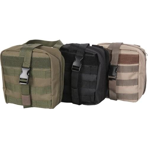 1PC Tactical IFAK First Aid Bag Travel hunting hiking MOLLE EMT Medical Utility Pouch rescue package Climbing bags