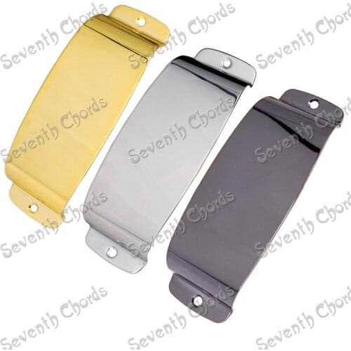 1 Pcs Vintage JB Bass Guitar Pickup Cover Protector / Chrome & Black & Gold for choose