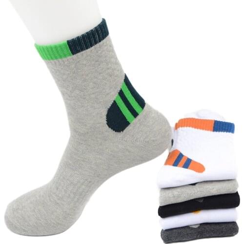 10 Pairs High Quality Men Sports Socks Football Comfortable Breathable Mountain Trekking Bicycle Cotton Socks For Men Gifts 2020