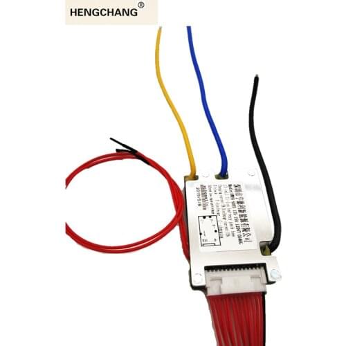 13s Bms for 48v E Bike Battery On Off Switch Charging Voltage 54.6v 15a Hailong Water Bottle Style Pcm Pcba