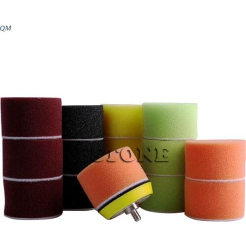 16pcs 2'' High Gross 50mm Polishing Buffing Pad Kit for Car Polisher Buffer 13MF