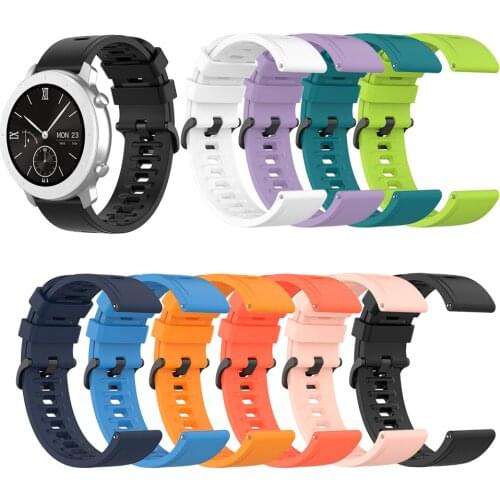 20mm Pure Color Smart Watchband for Amazfit GTR/GTS for Amazfit BIP/BIP Lite for Huami Health Watch Replacement Watch Strap