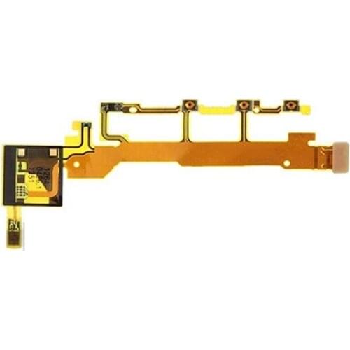 IPartsBuy Side Button (Power & Volume & Mic) Flex Cable for Sony Xperia Z / C6602 / C6603 / L36h