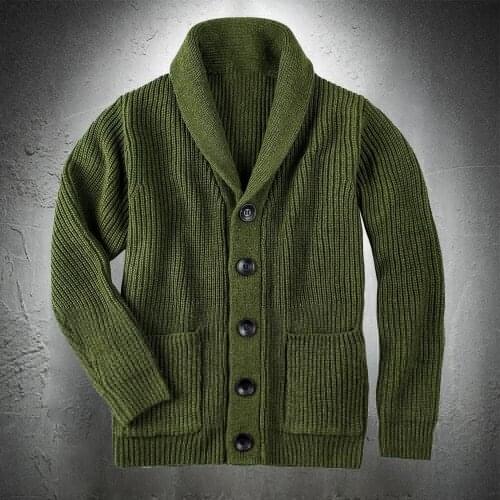 CHAXIAOA Mens Wool Sweaters
