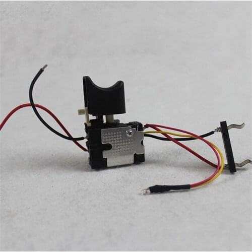 Electric wrench switch Lithium battery wrench charging wrench switch forward and reverse stepless speed change