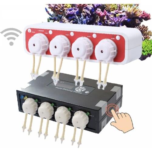 Jebao Titration Pump DOSER 3.1/3.4/2.4 WIFI Function JECOD DP-2/3/4 DP-3S/4S Automatic Doser for Marine Reef Aquarium