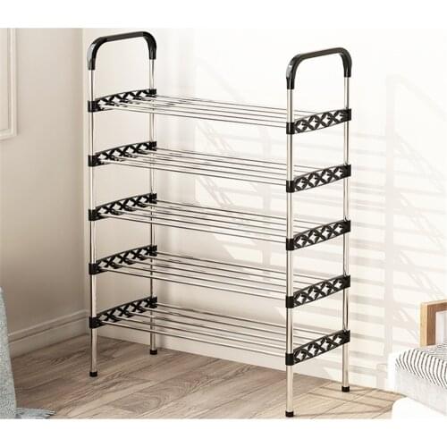 New Simple Shoe Rack Multi-layer Entryway Multifunctional Home Stand Holder Student Storage Space-saving Shoes Shelf