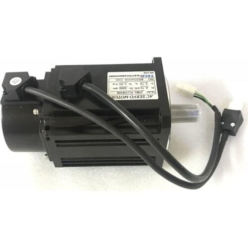 New and genuine Teco 750W ac servo motor with drive JSMA-PLC08ABK+JSDEP-20A+3m cable ac servo set