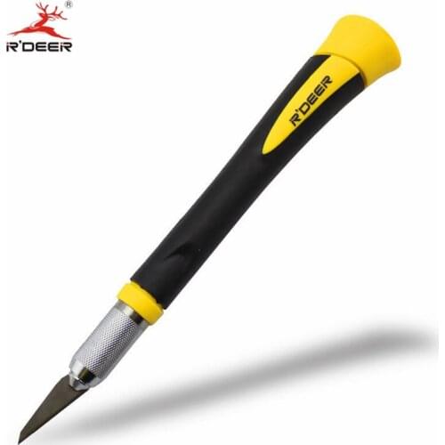 Woodworking Carving Knife Fruit Food Craft Sculpture Knife Gravers With 5pcs Replaceable Blades Woodworking Tools