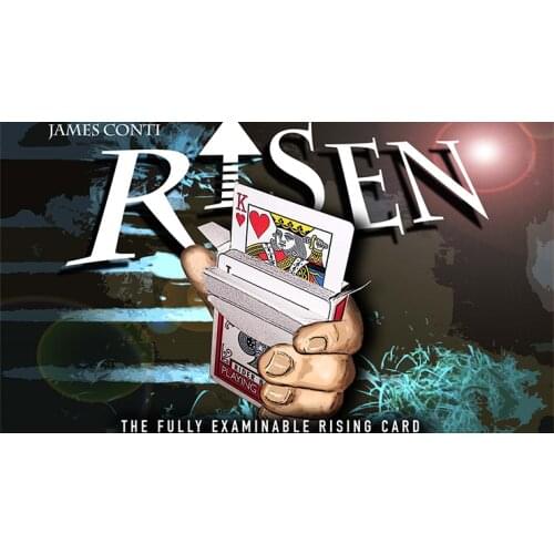 RISEN By James Conti (Gimmick And Online Instruction),Card Magic Trick,Close Up,Illusion,Fun,Mentalism,Street