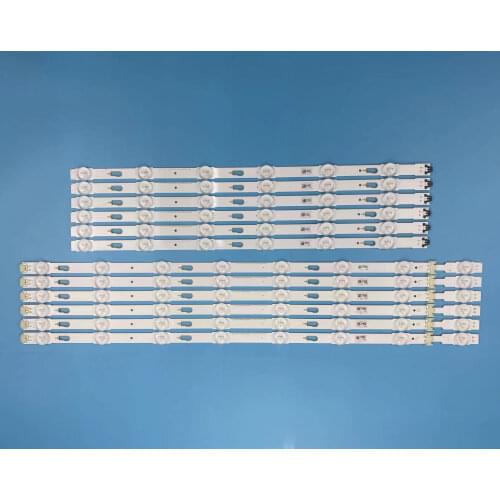 12 PCS LED backlight strip For Samsung UE55JU6000 UE55KU6000 UE55KU6100 UE55JU7500 UE55JU6740 UE55JU6742 UE55JU6745 UE55JU7000
