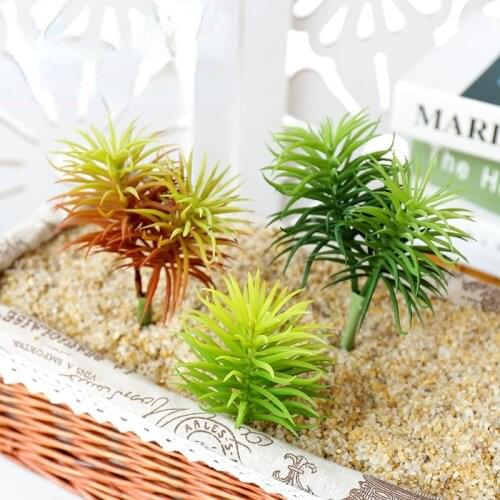 1pc Simulating Plants Potted Green Succulents for Home Garden Balcony Desk Hotel Furnishings Decoration DIY Fake Plants Bonsai