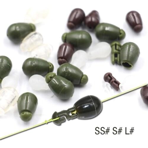10PCS Quick Change Beads Carp Match Fishing Tackle Hook Links Method Feeders Carp Fishing Accessories Tackle