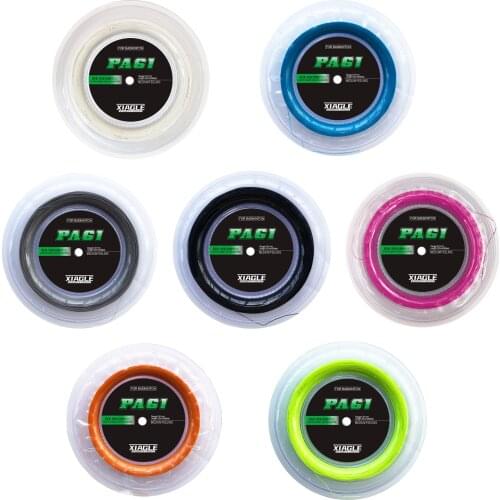200m/reel The thinnest string 0.61mm PA61 Badminton string