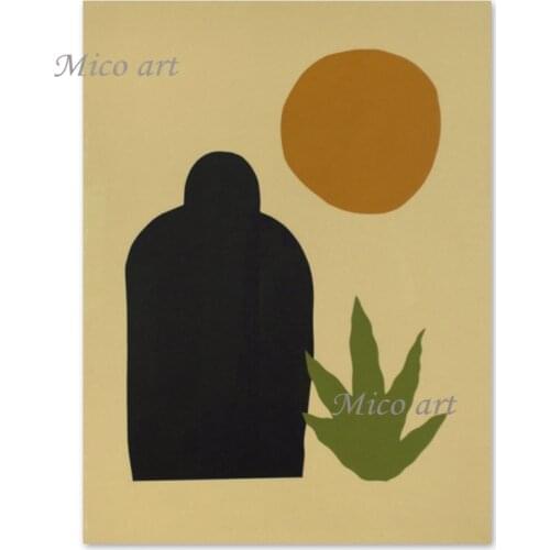 New Abstract Design Classical Vase Flower Oil Painting Picture Art Unframed Paintings Canvas Wall Decoration Art For Christmas