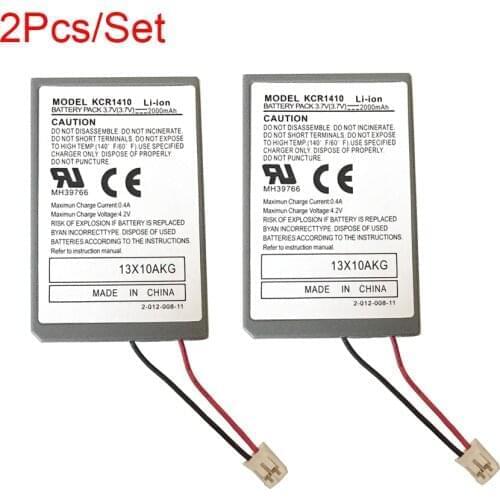 2Pcs 2000mAh Battery For Sony Gamepad PS4 PS4 Slim Battery Dualshock4 Wireless controller Rechargeable Batteries