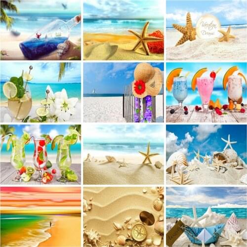 AZQSD 5d Diamond Painting Seaside Diamond Embroidery Landscape Full Square Rhinestones Home Decor Handmade Cross Stitch Kits