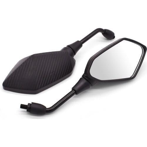 Motorcycle Side Mirror Carbon Fiber Rearview Mirrors For Honda Nc700 Nc750X Nc750D Cb1300 Cb400 Cbr650 Cb500X Crf1000 Cbr1000rr