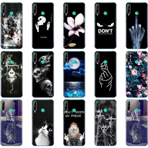 For Huawei Y7P Case 2020 Silicon Soft TPU Back Phone Case Cover For Huawei Y 7P Y7 P ART-L28 Fundas 6.39"Protective Coque Bumper