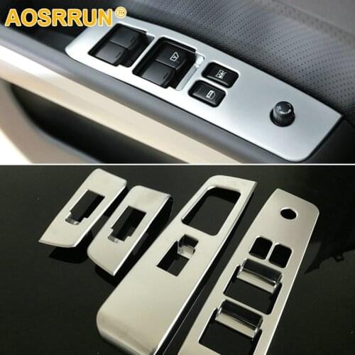 For NISSAN X-TRAIL T31 2007 2008 2009 2010 2011 2012 ABS Car Windows Lifter Panel Cover Car Accessories