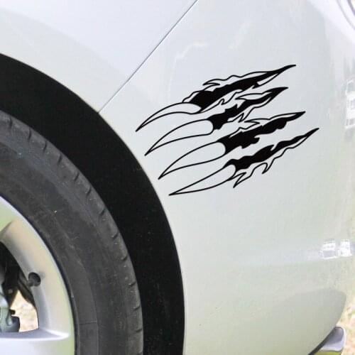 3 Pieces Customization Claws scratch Car Stickers Decal Car Styling For Ford vw volkswagen toyota renault opel car accessories