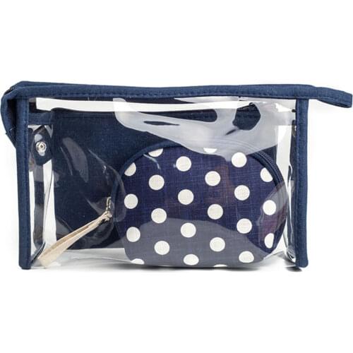 Miyahouse PVC Multifunction Women Cosmetic Bag Clear Zipper Lady Makeup Bag Bath Wash Make Up Handbag Female Cosmetic Bag