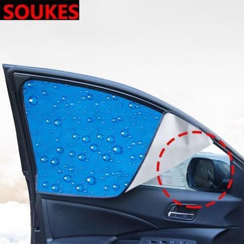 Cool Magnet Car Window Sun Shade Curtain Cover For Audi A3 A4 B8 B6 A6 C6 A5 B7 Q5 C5 8P Q7 TT C7 8V A1 Q3 S3 A7 B9 8L A8 80