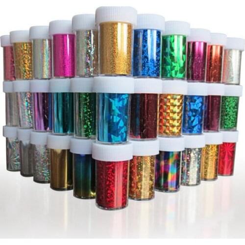 New fashion Rainbow Galaxy nail art foil patch beauty 3d nail sticker decals stickers ongles nail stickers Free shipping