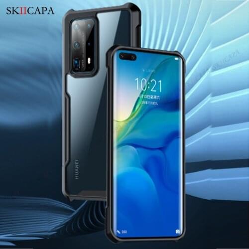 Clear Airbag Shockproof Phone Case For Huawei P Smart 2021 P40 P30 Lite Y7A Y5P Y6P Y9A 20 Plus Soft TPU Protective Back Cover