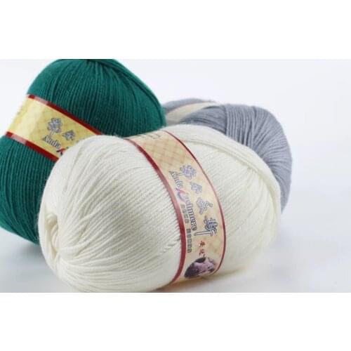 TPRPYN 100g=1Pc Wool Hand Knitting Yarn for Sweater Clothing Warm New Cashmere Yarn Wool Blended Acrylic